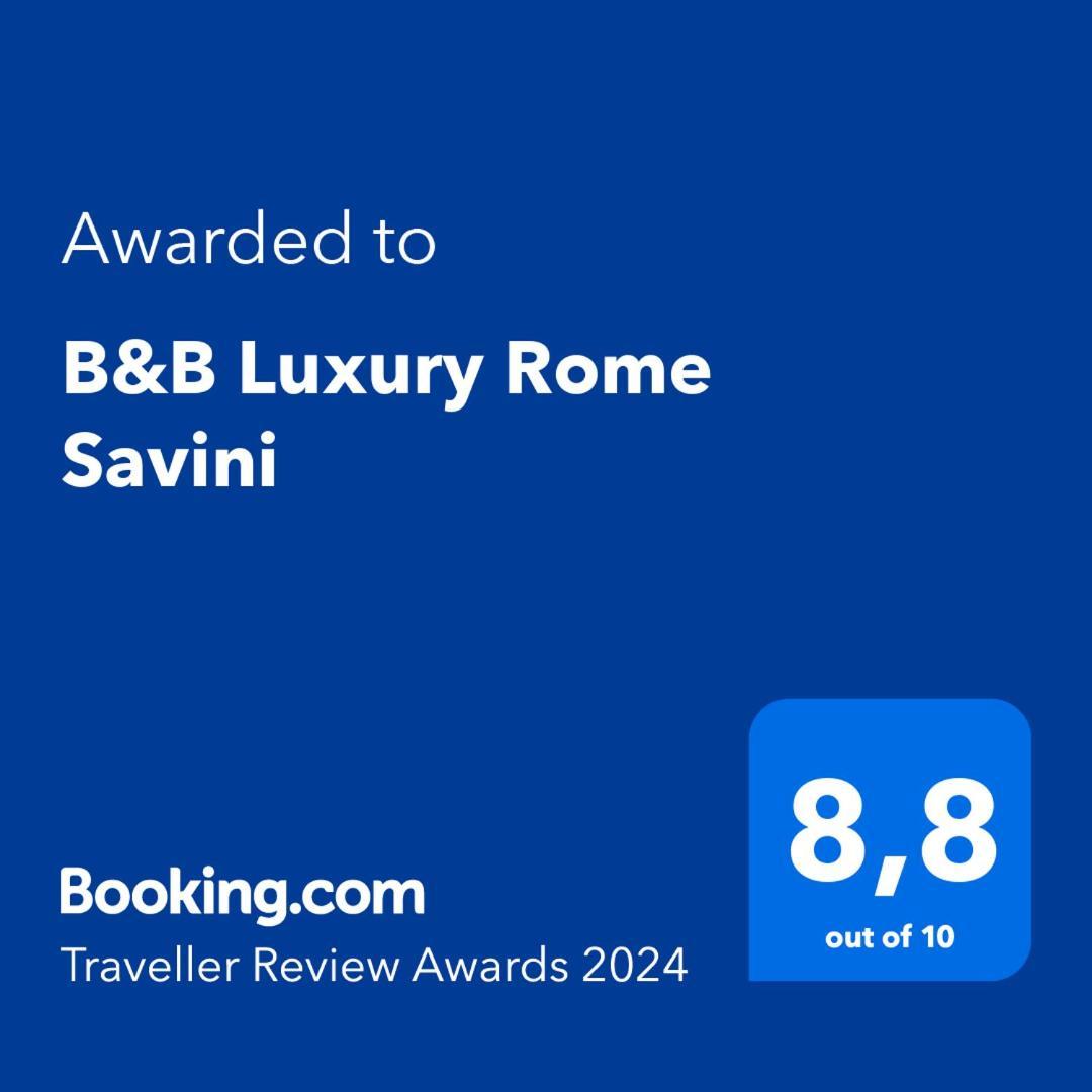 Luxury Rome Savini Guest House Extérieur photo